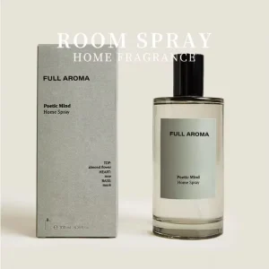 Sleek Modern Interior Accessory Simple Style Glass Bottle Home Aroma Diffuser Decoration Room Spray for Apartment Living Room
