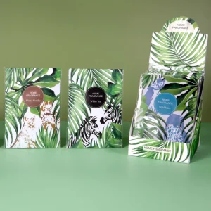 Small 6 Packs of Custom Scented Sachet Diffuser with Paper & Vermiculite Material for Home Fragrance & Aromatherapy