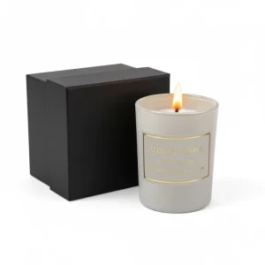 Small Black Soy Wax Handmade Aromatherapy Candles Strong Scented Environment Friendly Creative No Logo Christmas Easter Bars
