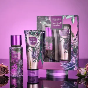 Small Size Woman Perfume Gift Set 2 in 1 125ml Body Lotion 125ml Body Mist Gift Set