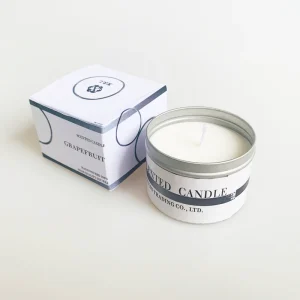 Small Soy Gel Wax Aromatherapy Candles Eco Friendly Ramadan Holiday Gifts Christmas Graduation Relaxation Portable Tin