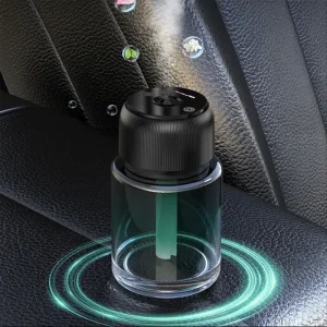 Smart 120ml Large Capacity USB Glass Car & Home Aroma Diffuser Portable Waterless Electric Essential Oil Fragrance Dual Use