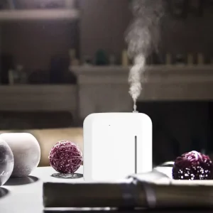 Smart App-Controlled 150ml Two-Fluid Waterless Aroma Diffuser with Desktop Design for Home and Hotel Use