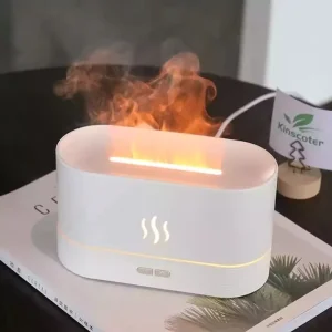 Smart Electric Portable Plastic Household Hotel Aroma Diffuser Fire Flame Scent 101200 mL Capacity 30 DB Quiet Operation