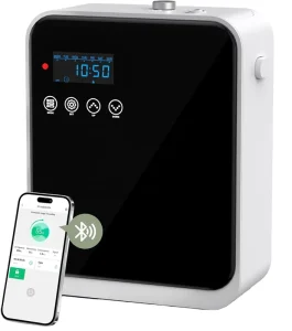 Smart Electric Waterless Plastic Scent Diffuser App Controlled SQFT Coverage Portable Wall Mounted for Home Commercial Use