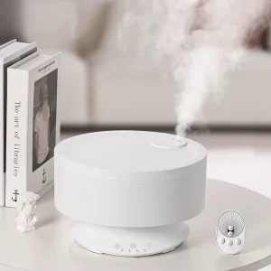 Smart Remote-Controlled Ultrasonic 1.6L Essential Oil Diffuser with Cool Mist for Home, Room, or Office