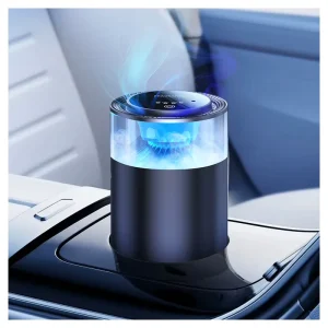 Smart USB Waterless Ultrasonic Car Diffuser Mini Portable Air Humidifier & Purifier Colorful LED Light Household & Hotel Use