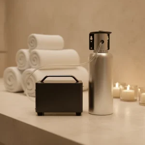 Smart WiFi App-Controlled Electric 1000ml Waterless Metal Aromatherapy Diffuser with Timing Function