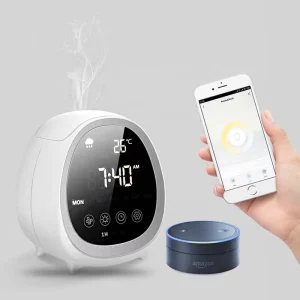 Smart WiFi Ultrasonic Diffuser Portable 200ml Quiet Essential Oil Diffuser with Voice Control
