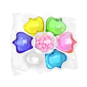 Smooth and Stain Removing Seven in One Laundry Beads Laundry Detergent Beads Long-lasting Fragrance Laundry Gel Beads