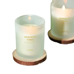 Soy Coconut Palm Wax Scented Candles in Glass Jar