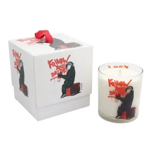 Soy Wax Aromatic Scented Candles in Patterned Glass Jar for Home Decor New Year Parties Gift Set