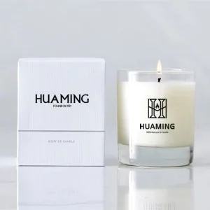 Soy Wax Fragrance Candle Private Label Armoa Candle Home Decor Luxury Glass Jar Scented Candle