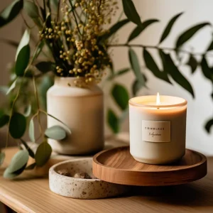 Soy Wax Handmade Festival Accessories Christmas Wedding Valentine’s Day Scented Candles Custom Logo and Packaging