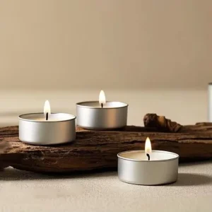 Soy Wax & Paraffin Wax White Custom Fragrance Tealight Candle OEM/ODM Service China Bulk Supplier Skylia