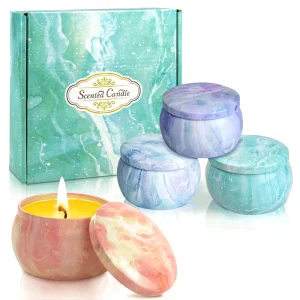 Soy Wax Scented Candle Home Decor Fragrance Handmade Luxury Natural Dried Flower Home Fragrance Aromatherapy Indoor Fragrance