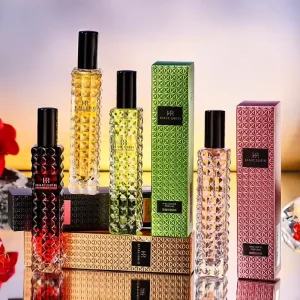 Square Bottle Perfume, Small Bottle of Perfume Lasts Long and Retains Fragrance. niche Perfume, Luxurious Spray Perfume