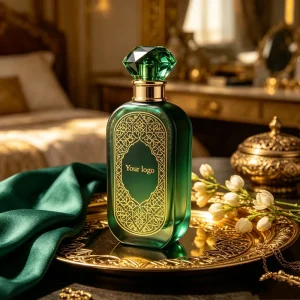 Strategic Sourcing Pure Parfum Intense Saffron Amber Aroma Jade Gem Silhouette Jar Private Labeling Specialist Agent Pro