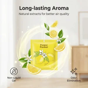 Strong Scent Hanging Die Cut Paper Air Freshener Gift Set Aer Power Pocket Gel Odor Removal Hotel Toilet Bedroom