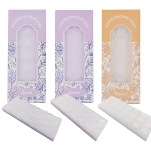 Strong Scent Long Lasting Lavender Wax Melts Paraffin Soy Wax Gardenia Sage Scented Wax Cubes Block for Sleep