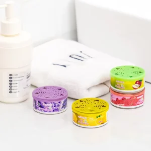 Stylish Home Solid Gel Aromatherapy Deodorizer Creative Interior Air Freshener with Mild Scent for Maintaining Fresh Home