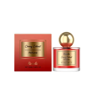 Sweet Cherry Fruity Perfume 50ml Unisex Long Lasting Glass Bottle Fragrance Gold Cap Overseas Warehouse Delivery