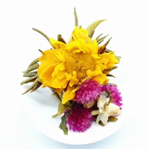 Sweet Dried Rose Flower Tea Health Benefits No Additives Individual Small Packages Jasmine Herbal Flvor Drink Dried Fruit Slices