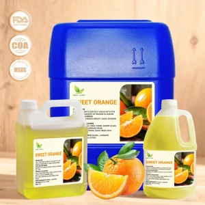 Sweet Orange Oil Organic Pure Fresh Natural Essential Oil OEM Manufacturer for Candle Perfume Soap Hair Body Skincare