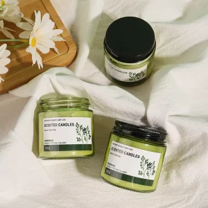 Tea Scented Aromatherapy Candle Wedding Favors Eternal Flower Fragrance Long Lasting Botanical Essential Oil Gardenia Pear Scent