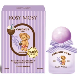 Teddy Island Cute Bear Women’s Perfume Long Lasting 30ml Eco Friendly Floral Fruity Mist Spray Raspberry Summer Scent