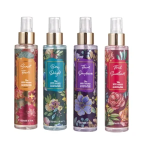 The 1001 Senses Shimmer Body Mist Floral Fragrance Spray Perfume Big Brand Smell Body Splash Ready to Ship
