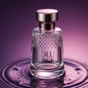 The Multifunctional 30ml Frosted Unique Perfume Bottle with Elegant Gift Box and Satin Ribbon Paper Bag for Holiday Gifting