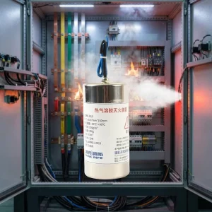 Thermal Aerosol Fire Suppression Device for Communication Base Stations Server Cabinets and Industrial Control Rooms