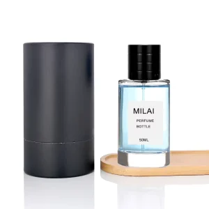 Thick Bottom 30ml Empty Refillable Glass Perfume Bottle with Screen Printing and Pump Sprayer