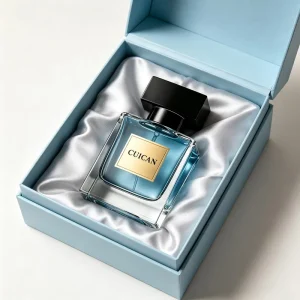 Thick Bottom High White Glass Perfume Spray Bottle 30ml 50ml 100ml Flat Empty Crimped Fragrance Bottle With Black Cap