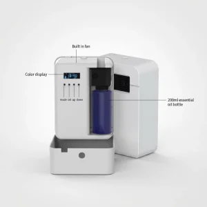 Top Sales Electric Aroma Diffuser Fresh Air Timer Plastic Waterless Scent Oil Fragrance Machine for Home Hotel