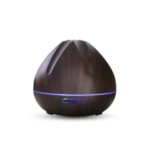 Top Seller Essential Oil Diffuser 500ml Aroma Diffuser Remote Control Air Humidifier Electric Wooden Aromatherapy Diffuser