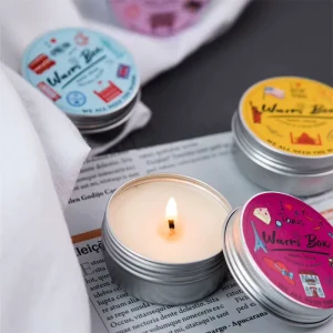 Top Selling Home Decoration Fragrance Souvenir Wedding Guest Gift Scented Candle Tin Soy Candles