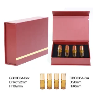 Travel Sprays Glass Perfume Bottle Portable Travel Size Perfume Pack of 4 Gift Set 4 in 1 Special Gift Box
