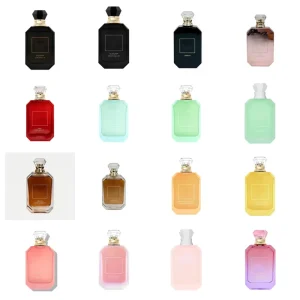 Trending Aesthetic Floral Perfume Collection Macaron Jewel Tone Glass Bottles Private Labeling Vegan Eco Friendly Long-Lasting