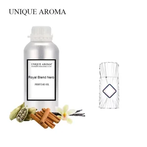 UNIQUE AROMA Royal Blend Nero Perfume Oil Famous Concentrated Oriental Spicy High Quality Unisex Fragrance Free From Alcohol