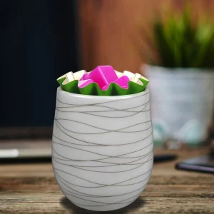 USB Ceramic Wax Melt Warmer Desk Top Mini Scented Wax burner Custom Ceramic Candle Wax burner