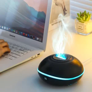 USB Essential Oil Diffuser Aroma Machine with Colorful Lights for Bedroom Office Hotel