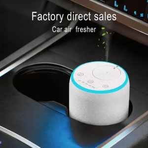 Ultrasonic Aroma Diffuser 7-Color Light Mini USB Waterless Essential Oil Humidifier for Car, Home, and Hotel