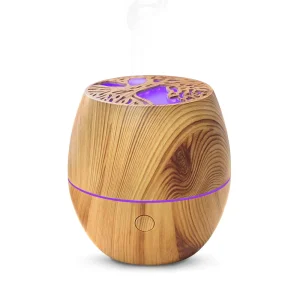 Ultrasonic Electric Aroma Diffuser Humidifier Vintage Night Light Essential Oil Fragrance Diffuser for Home Offices