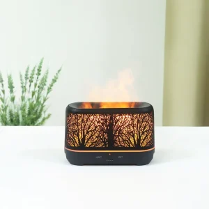 Ultrasonic Iron Aroma Diffuser Humidifier Purifier with Essential Oil Mist and Auto Shut-Off