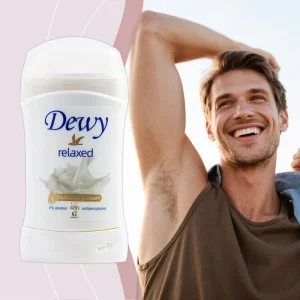 Underarm Deodorant Stick for Women with Milk Cucumber & Rainbow Scent Moisturizing Antiperspirant Refreshing Lasting 40g