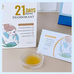 Underarm Deodorant for Those With Body Odor Can Be Applied Once for 21 Days to Keep Underarms Fresh