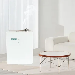 Unique Design Commercial 250ml Metal Wall Mounted Essential Oil Diffuser for Hotel Use App Controlled Silent Operation Aroma