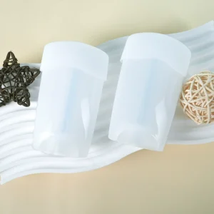 Unique Features Solid Perfume Antiperspirant Deodorant Stick Container White Deodorant Stick Bottle